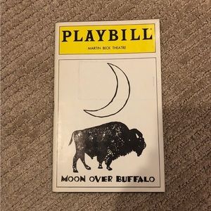 Moon over Buffalo Playbill